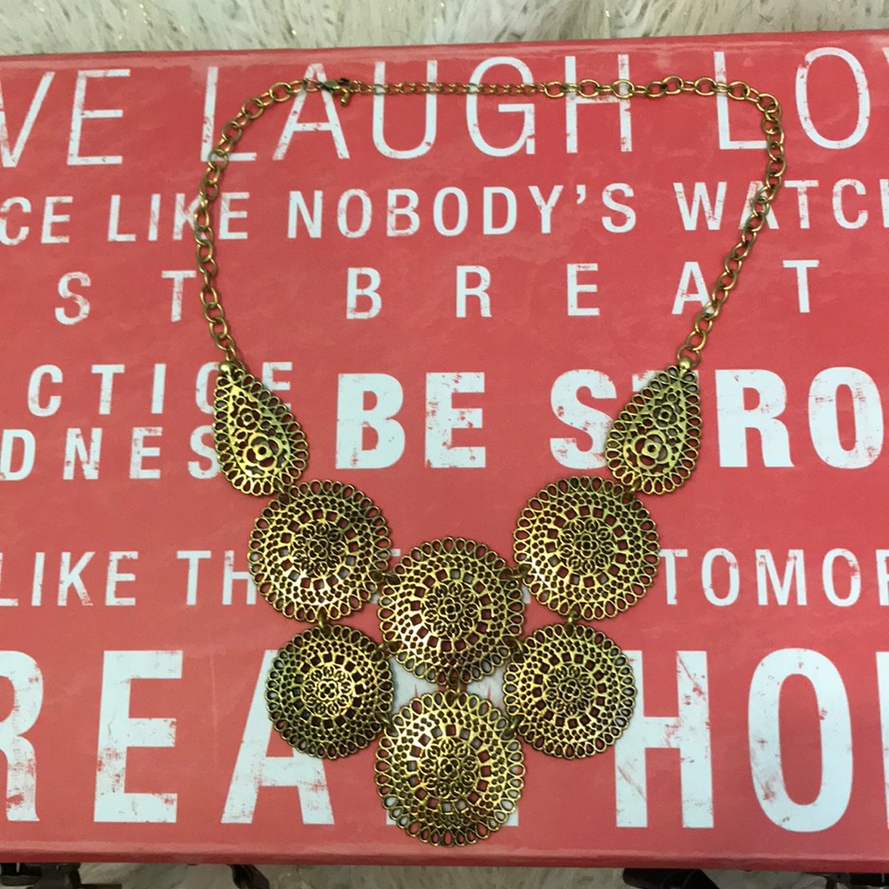 Gold necklace